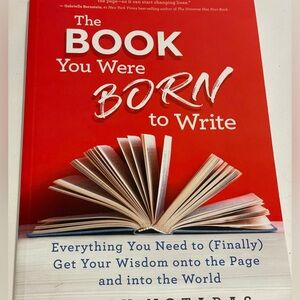 Red 'Book You Were Born to Write' by Kelly Notaras